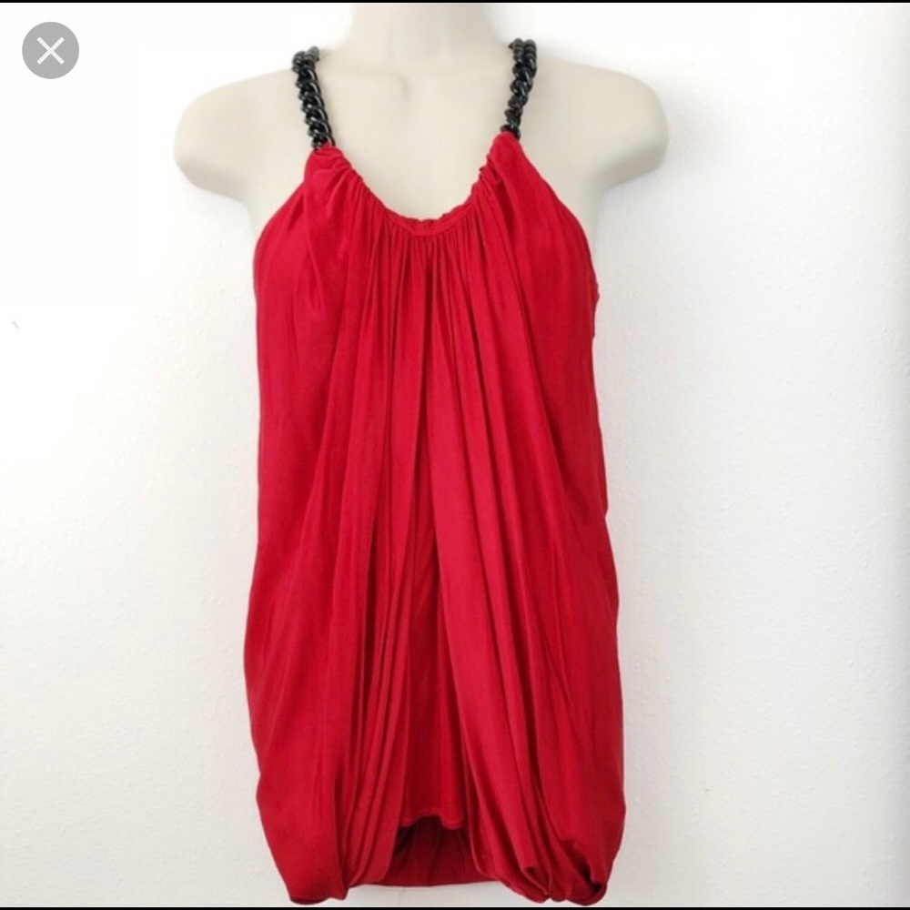 Tunic red top